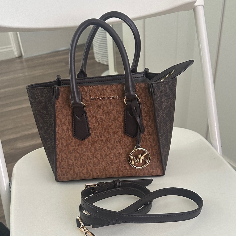 Michael Kors Mini Bag in Brown and Black